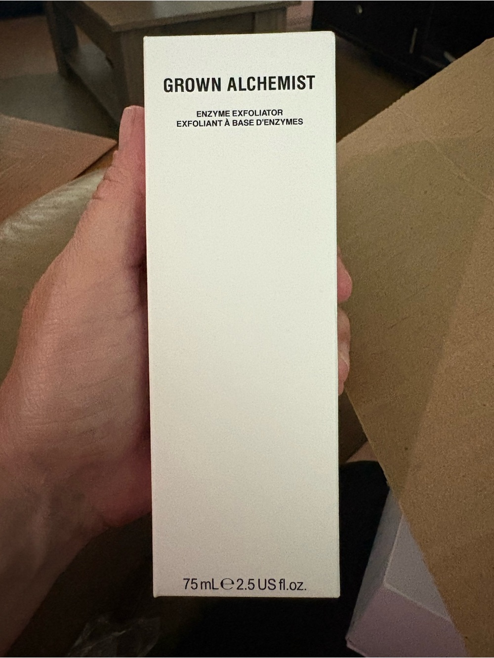 Grown Alchemist Enzyme Exfoliator - White